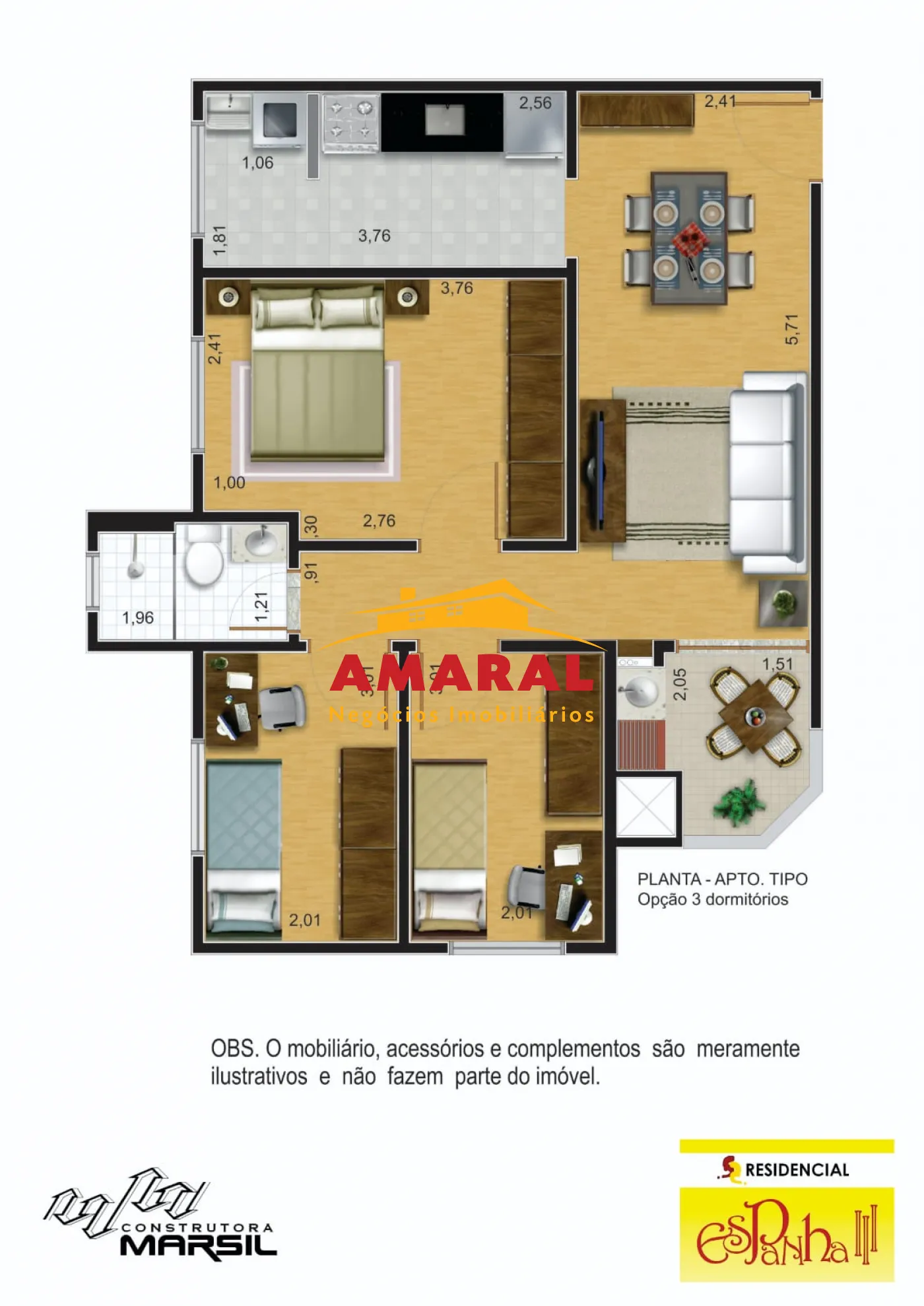 Alugar Apartamentos / Padrão em Mogi das Cruzes R$ 3.000,00 - Foto 4